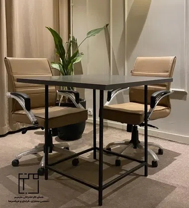 صندلی ارگونومیک تیمی 2نفره- ماهانه